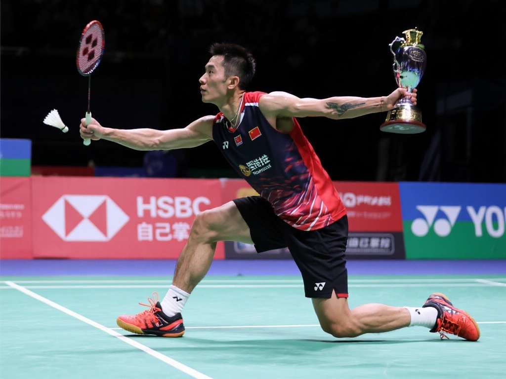 如同无数次倒下依旧站起的英雄一样，李宗伟